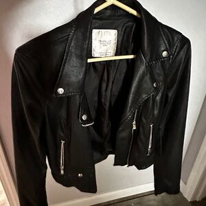 Zara pleather jacket